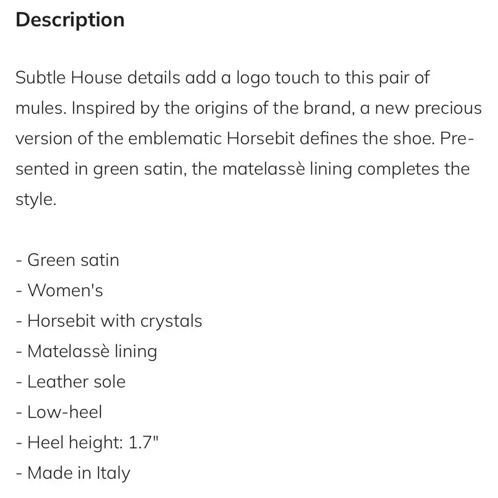 NIB Gucci Horsebit Crystals Satin Mules IT 36 US 6 Slip On Emerald Green Sandal - Picture 15 of 15